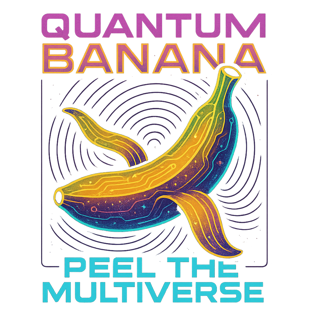 Quantum Banana design graphic
