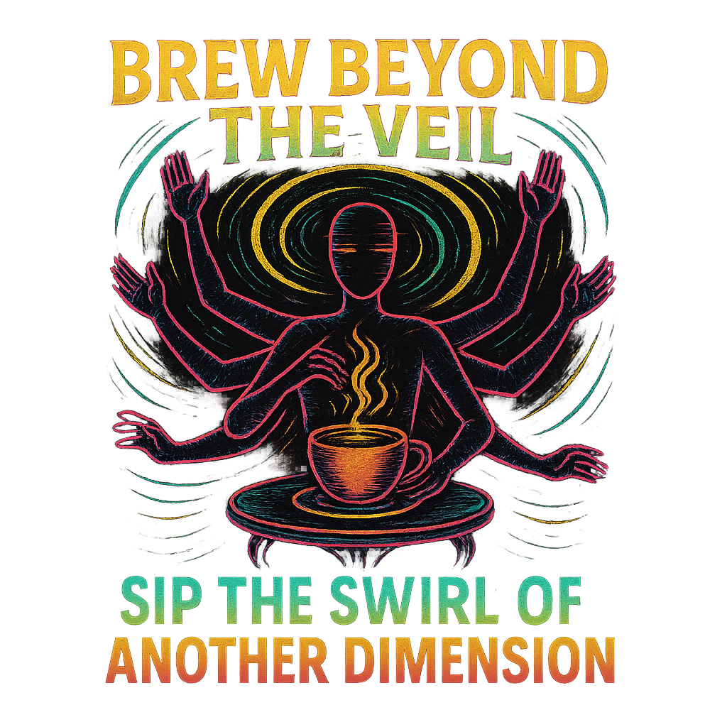 Brew Beyond the Veil design graphic