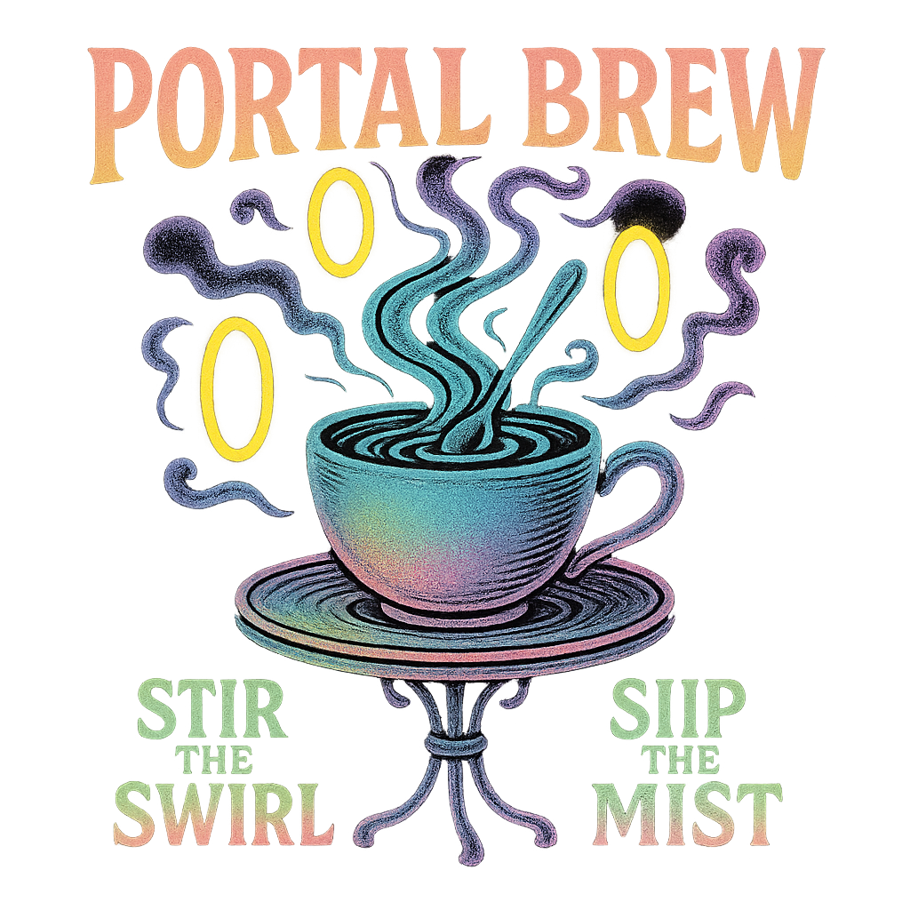 Portal Brew design graphic