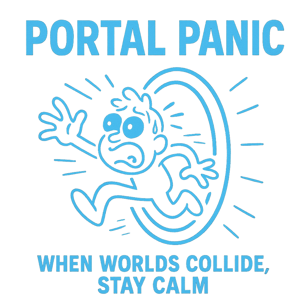 PORTAL PANIC design graphic