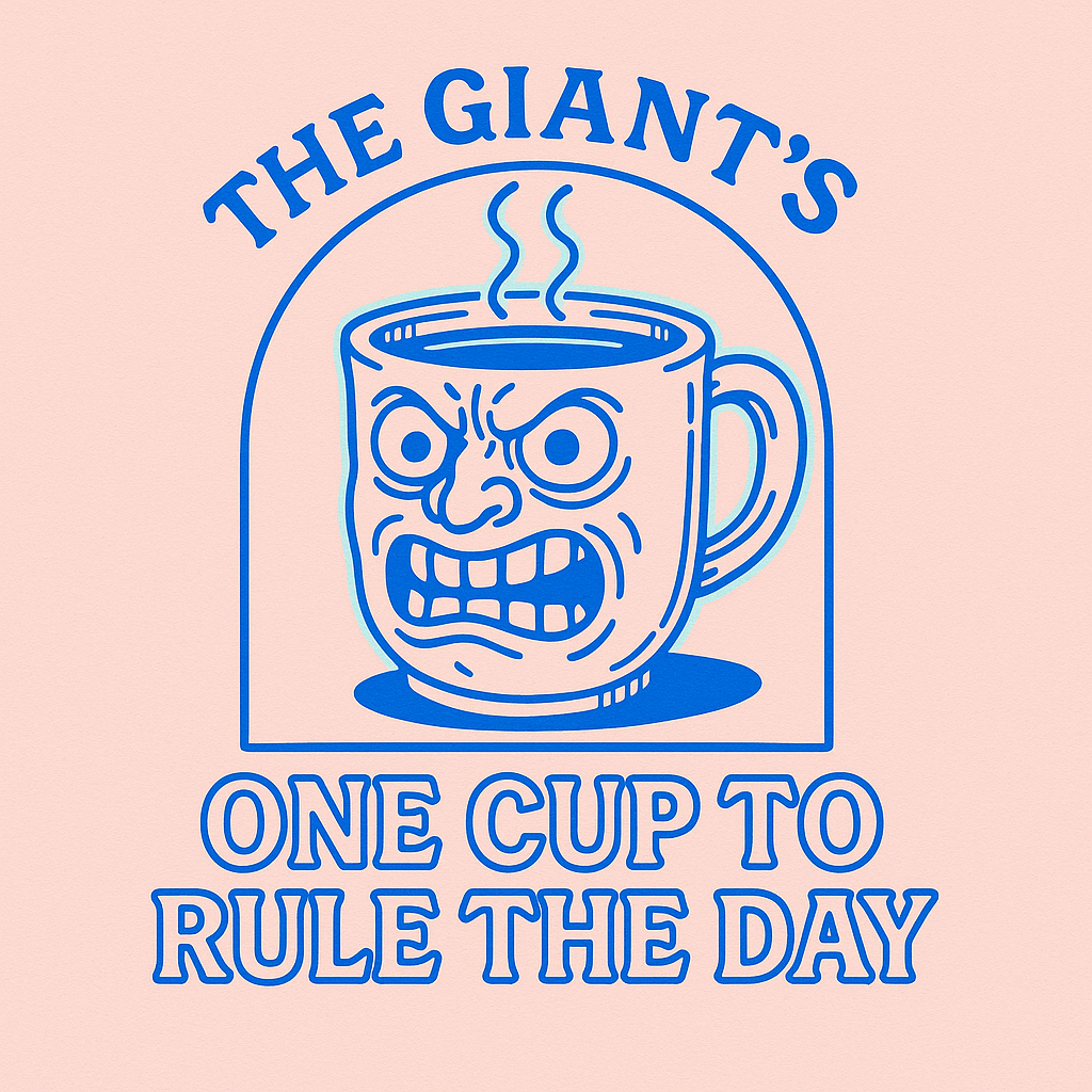 The Giant's Morning Brew design graphic