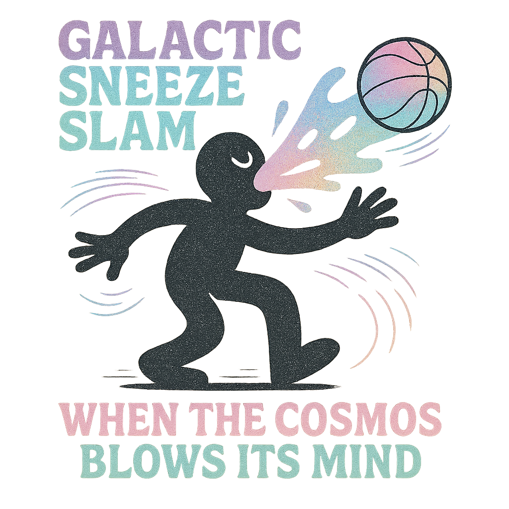 Galactic Sneeze Slam design graphic