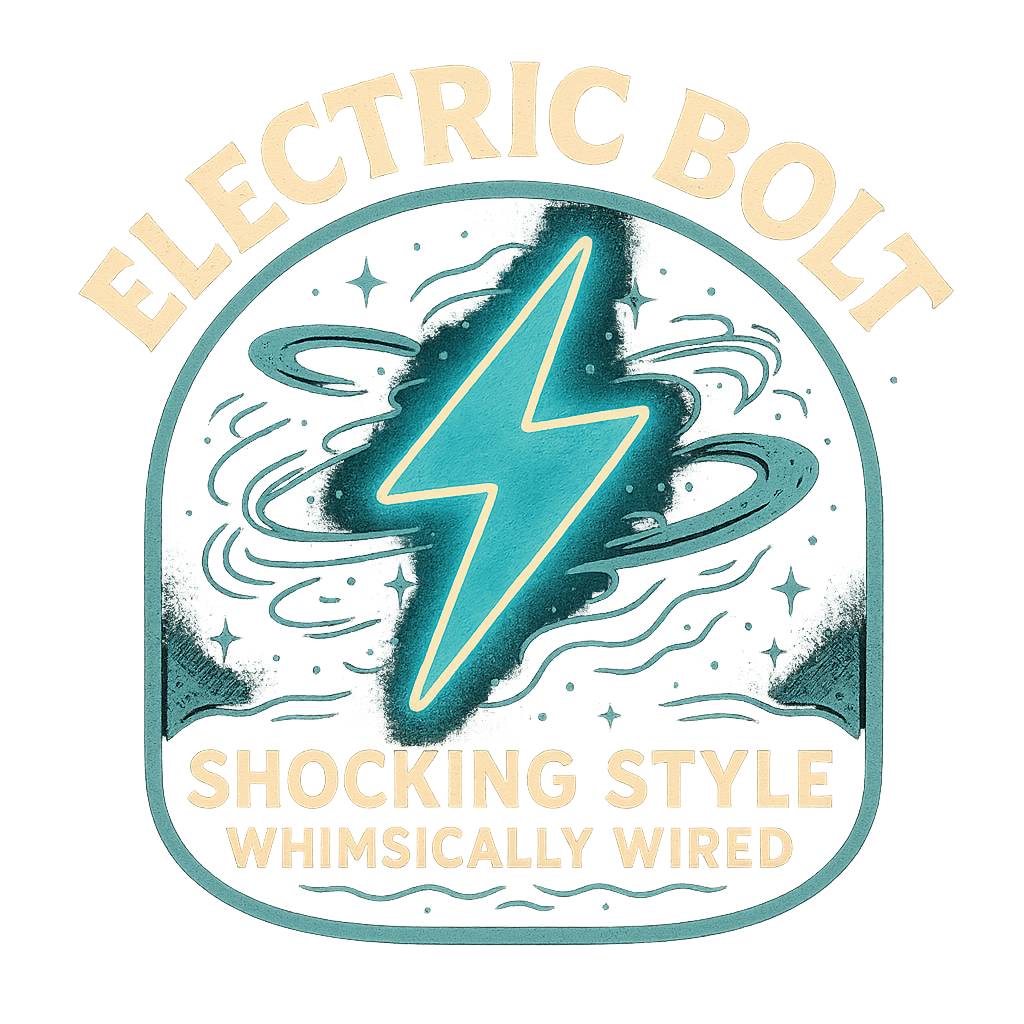 Electric Bolt Badge design graphic