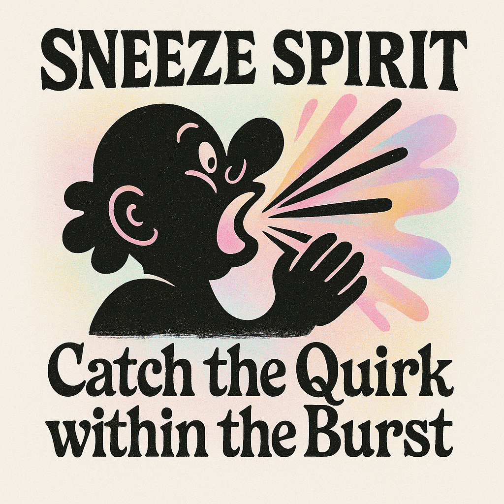 Sneeze Spirit design graphic