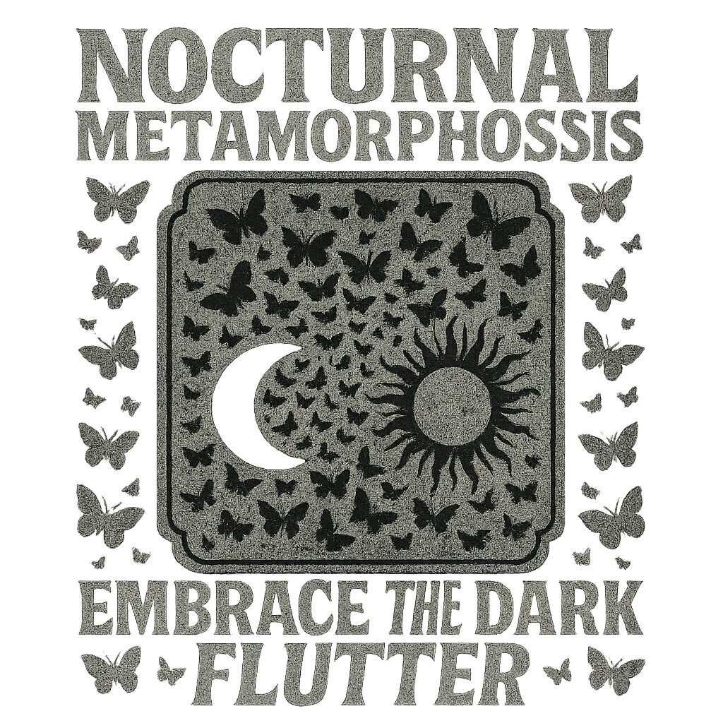 Nocturnal Metamorphosis design graphic