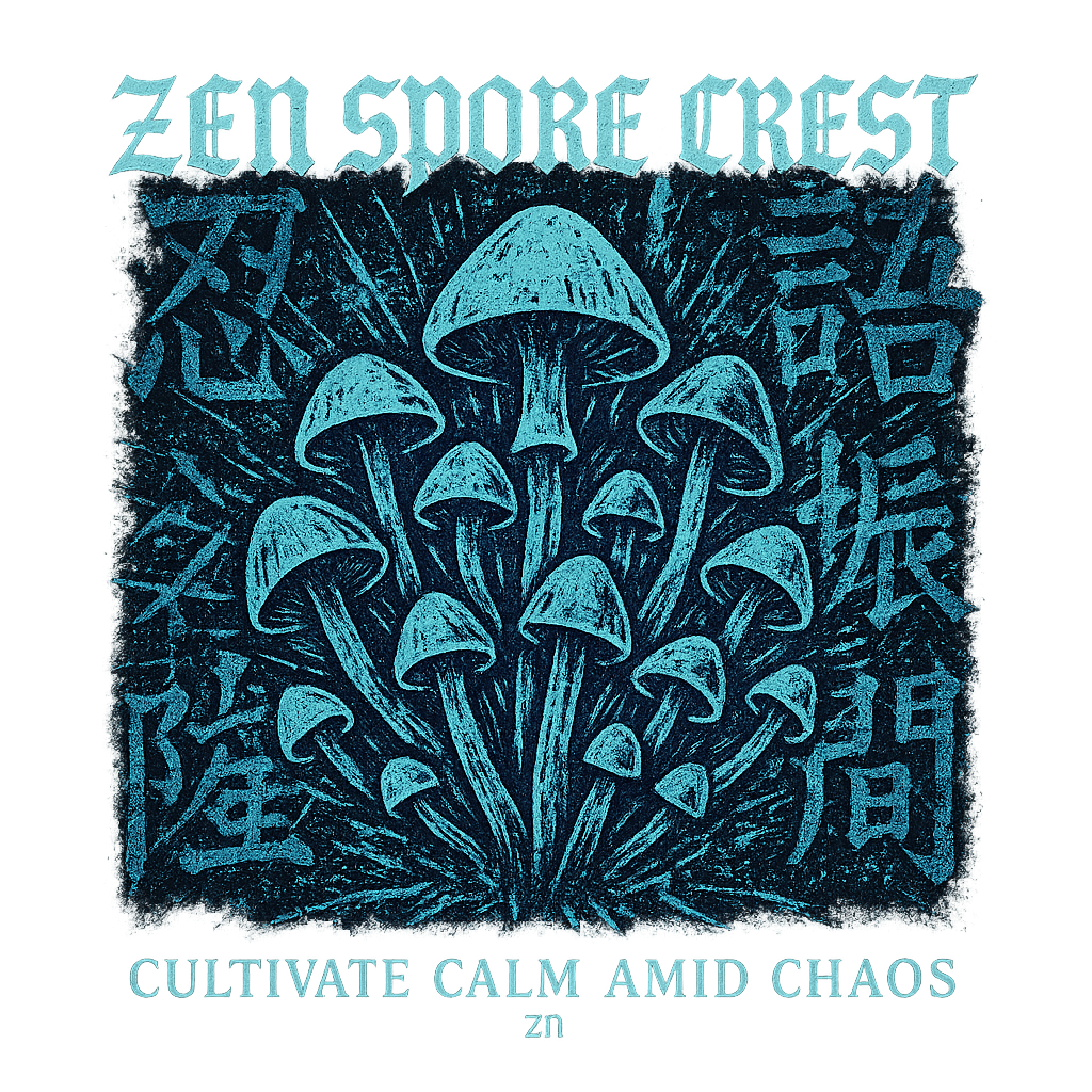 Zen Spore Crest design graphic