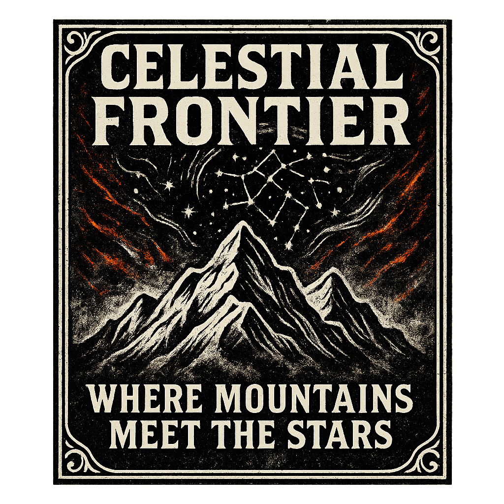 Celestial Frontier design graphic