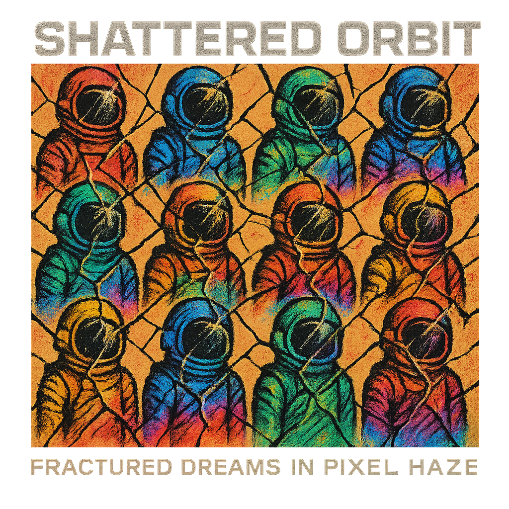 Shattered Orbit design graphic
