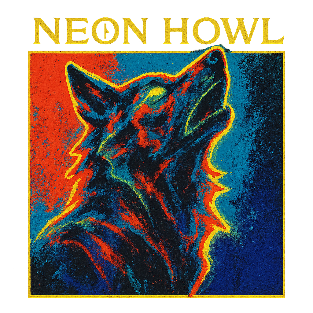 Neon Howl design graphic