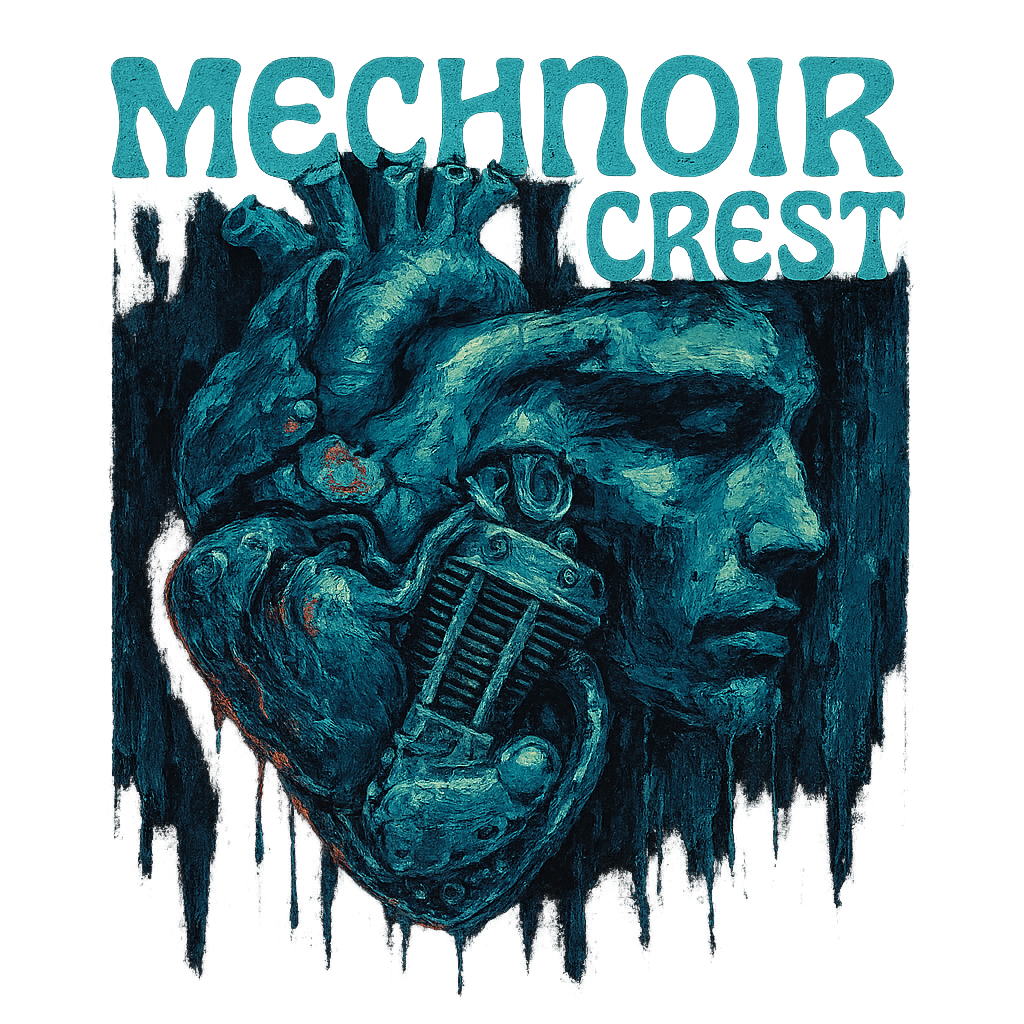 Mechnoir Crest design graphic