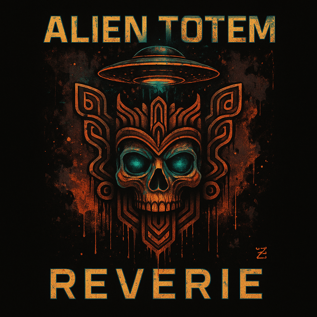 Alien Totem Reverie design graphic