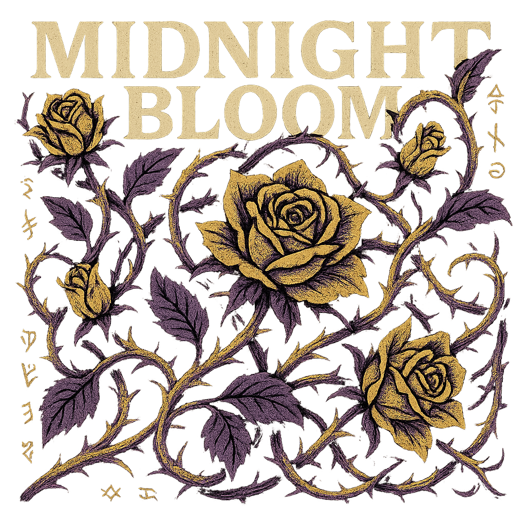 Midnight Bloom design graphic