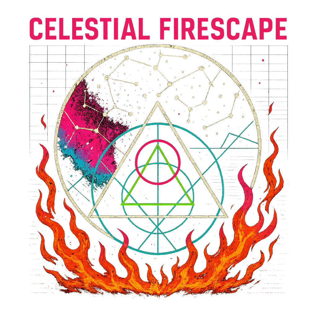 Celestial Firescape design graphic