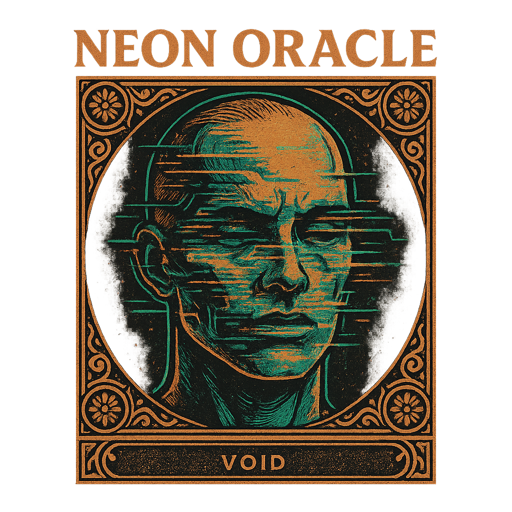 Neon Oracle design graphic