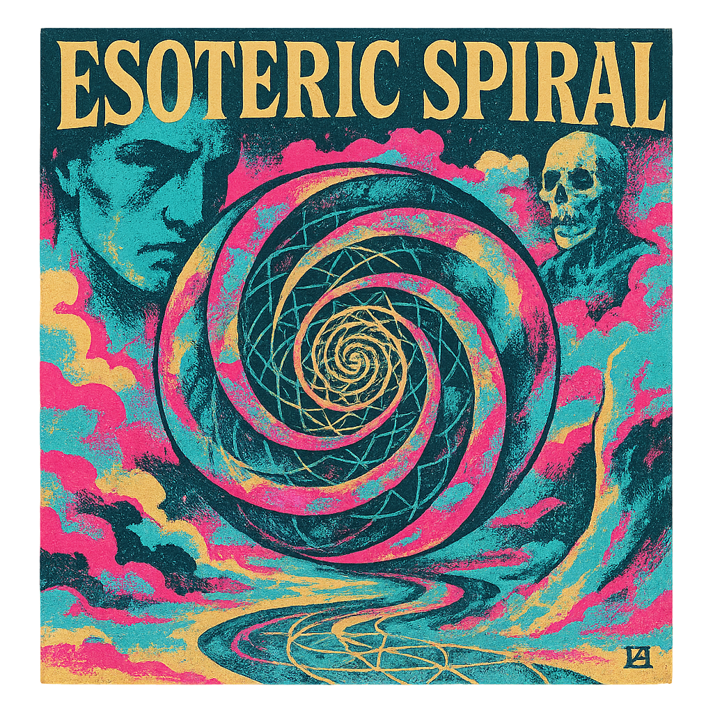 Esoteric Spiral design graphic