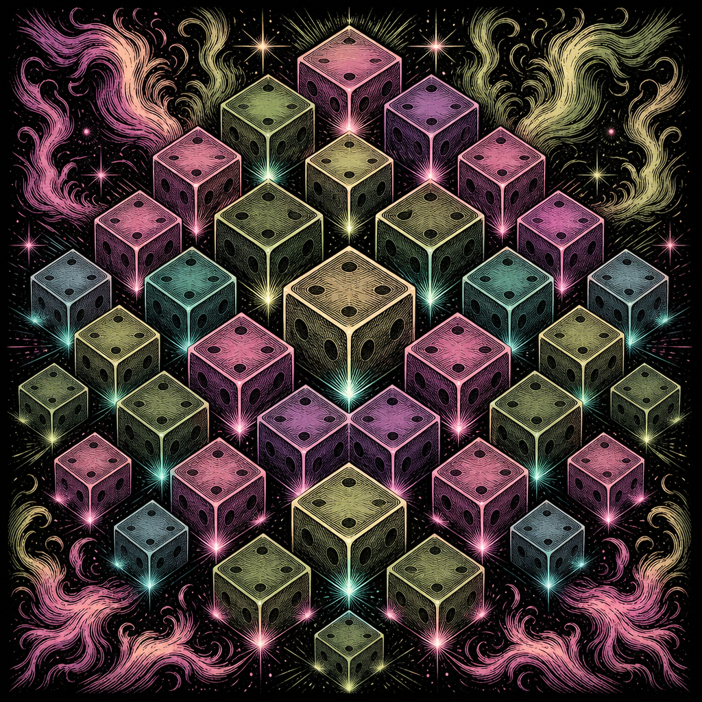 Roll of Fate design graphic